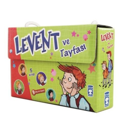 Timaş Çocuk Yayınları Levent ve Tayfası 1 Set - (5 Kitap)