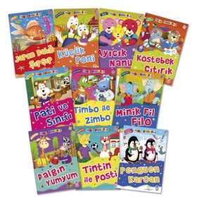 Timaş Çocuk Yayınları Mini Masallar 3 Set - (10 Kitap)