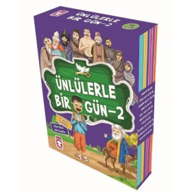 Timaş Çocuk Yayınları Ünlülerle Bir Gün 2 Set - (10 Kitap)