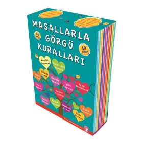 Timaş Çocuk Yayınları Masallarla Görgü Kuralları Set - (10 Kitap)