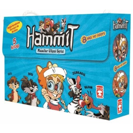 Timaş Çocuk Yayınları Hammit Masallar Ülkesi 2 Set - (5 Kitap)