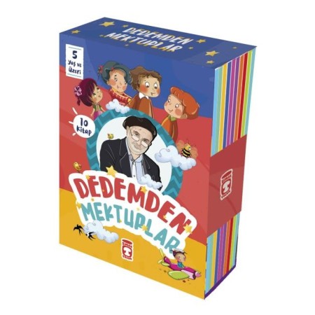 Timaş Çocuk Yayınları Dedemden Mektuplar Set - (10 Kitap)