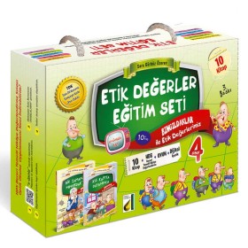 Damla Yayınları Etik Değerler Eğitim Seti - 4. Sınıf (10 Kitap) - Eğitici ve Ahlaki Değerler