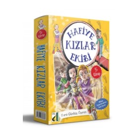 Damla Yayınevi Hafiye Kızlar Ekibi 1. Seri: Kuruluş Dönemi (5 Kitap) - Macera ve Gizem Dolu Hikayeler