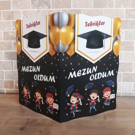 Mudu Mezuniyet Karne Kılıfı (Büyük Boy)