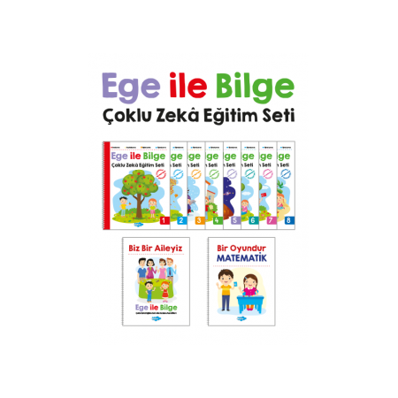 Ege ile Bilge Çoklu Zekâ Eğitim Seti - Düşler Yayınları