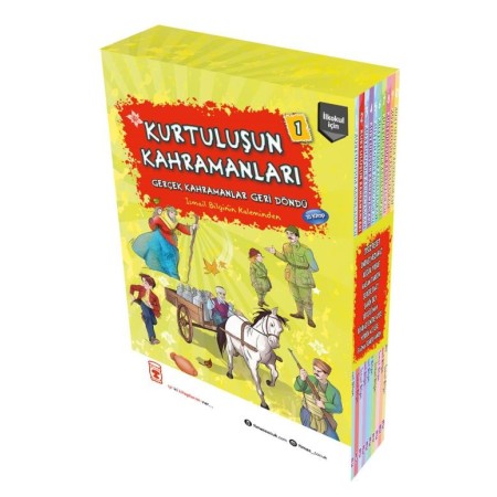 Timaş Çocuk Yayınları Kurtuluşun Kahramanları 1 Set - (10 Kitap)