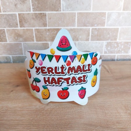 Mudu  Yerli Malı Tacı+ayraç hediyeli