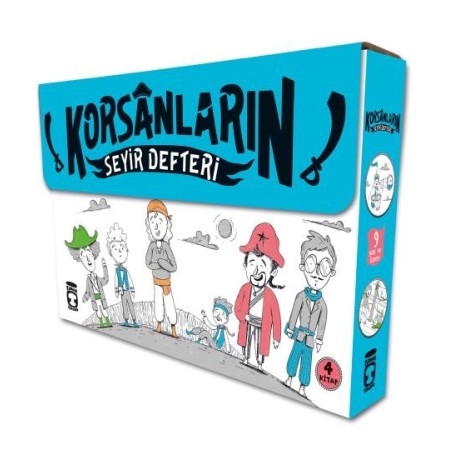 Timaş Çocuk Yayınları Korsanların Seyir Defteri Set (4 Kitap)