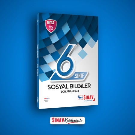 Sınav Yayınları 6. Sınıf Sosyal Bilgiler Soru Bankası