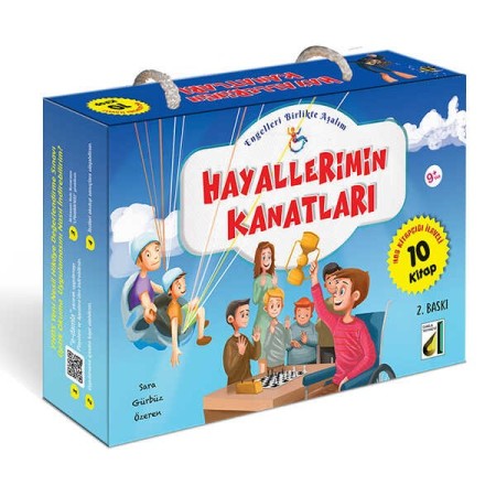 Damla Yayınları Hayallerimin Kanatları Serisi (10 Kitap) - Hayal Gücü ve İlham Verici Hikayeler