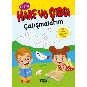 Yuva Yayınları Harf ve Çizgi Çalışmaları 64 Sayfa ( Anetil )