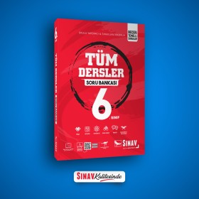 Sınav Yayınları 6. Sınıf Tüm Dersler Soru Bankası