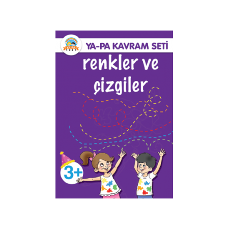 3+ Yaş Renkler ve Çizgiler - Düşler Yayınları