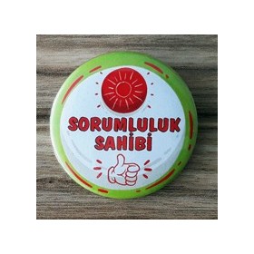 Mudu Sorumluluk Rozeti 44mm