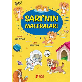 Yuva Yayınları Sarı'nın Maceraları + Soru Kitapçığı ( Düz Yazı)