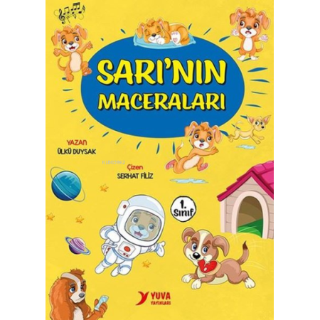 Yuva Yayınları Sarı'nın Maceraları + Soru Kitapçığı ( Düz Yazı)