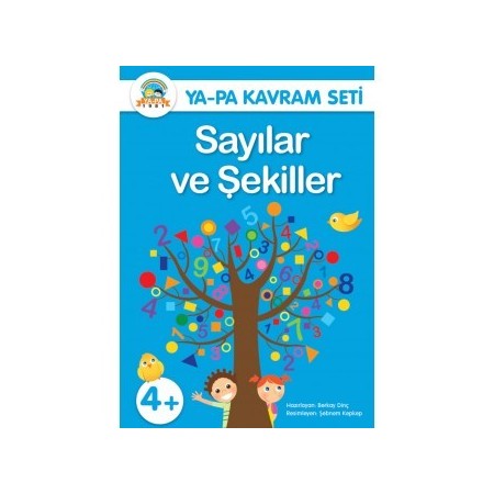 4+ Yaş Sayılar ve Şekiller - Düşler Yayınları ile Eğlenceli Öğrenme