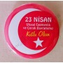 Mudu 23 Nisan Rozeti Bayraklı (Büyük Hilal) 58mm