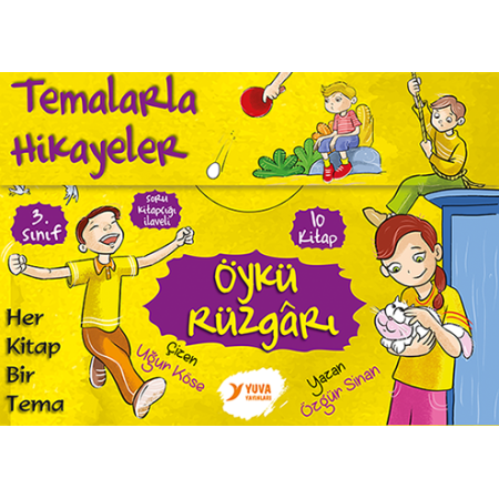 Yuva Yayınları Temalarla Öykü Rüzgarı Kutulu Set + Soru Kitapçığı