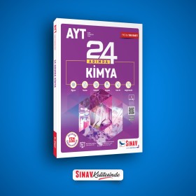 Sınav Yayınları AYT Kimya 24 Adımda Konu Anlatımlı Soru Bankası