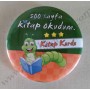 Mudu Kitap Kurdu Rozeti - 500 sayfa