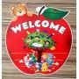 Mudu Welcome Door Poster (Apple Themed)