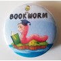 Mudu Bookworm Badge 44 mm