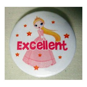 Mudu Excellent Badge (Princess) 44 mm