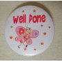 Well Done Badge (Butterfly) 44 mm