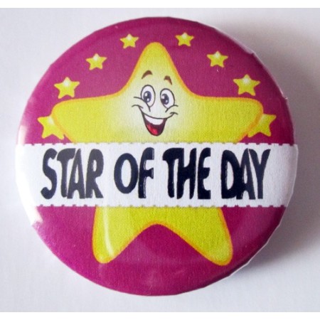 Mudu Star of the day bagde 44 mm