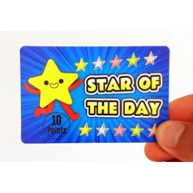 Mudu Star of the Day Başarı Kartı (25 Adet)