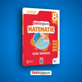 Sınav Yayınları 2025 Sınav Kalitesinde 8. Sınıf LGS Matematik Soru Bankası