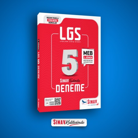 Sınav Yayınları 8. Sınıf LGS 1. Dönem 5 Deneme