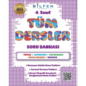 Bilfen Yayıncılık 4. Sınıf Tüm Dersler Soru Bankası