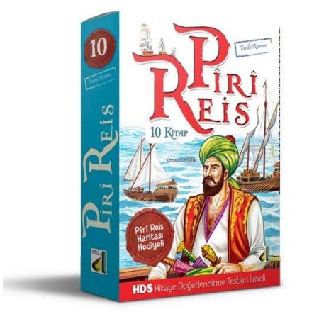 Damla Yayınları Piri Reis'in Serüvenleri (10 Kitap) - Eğitici ve Keşif Dolu Çocuk Kitapları