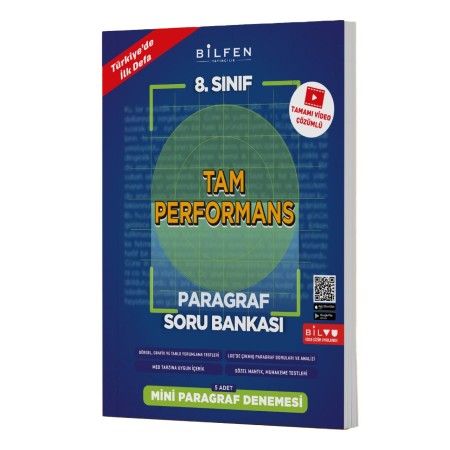 Bilfen Yayıncılık 8. Sınıf Tam Performans Paragraf Soru Bankası