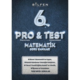 Bilfen Yayıncılık 6. Sınıf Protest Matematik Soru Bankası