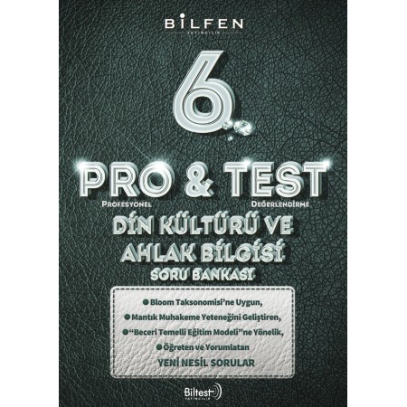 Bilfen Yayıncılık 6. Sınıf Protest Din Kültürü ve Ahlak Bilgisi Soru Bankası