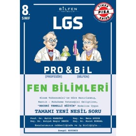 Bilfen Yayınları 8.Sınıf Fen 8 Pro&Bıl Soru Bankası