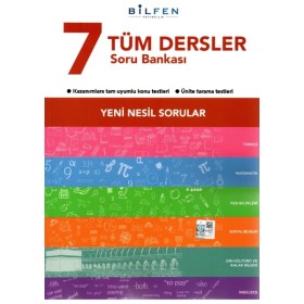 Bilfen Yayınları 7. Sınıf Tüm Dersler Soru Bankası