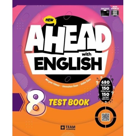 Team Ahead with English 8 Test Book - İngilizce Testleri ile Başarıyı Hedefleyin