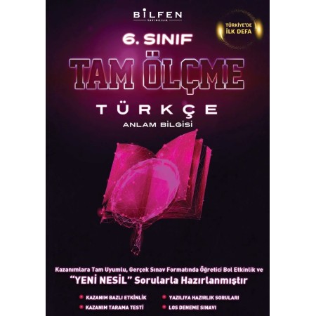 Bilfen Yayınları 6 Sınıf Türkçe Tam Ölçme