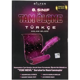 Bilfen Yayınları 8. Sınıf Türkçe Tam Ölçme