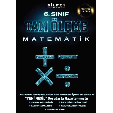 Bilfen Yayınları 6. Sınıf Matematik Tam Ölçme