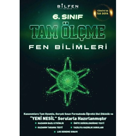 Bilfen Yayınları 6. Sınıf Fen Bilimleri Tam Ölçme