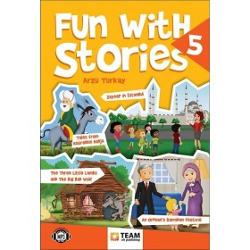 Team Fun with Stories Level 5 - İleri Seviye İngilizce Hikayelerle Dil Becerilerini Geliştirin