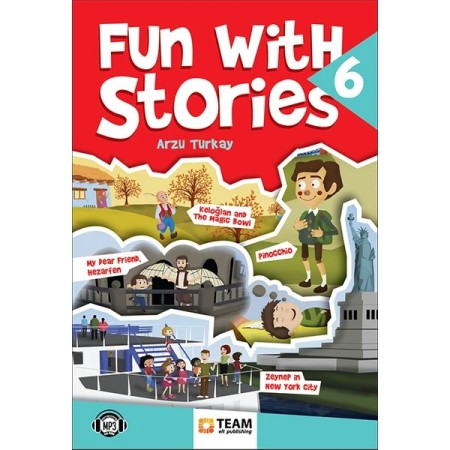 Team Fun with Stories Level 6 - İleri Seviye İngilizce Hikayelerle Dil Becerilerini Geliştirin