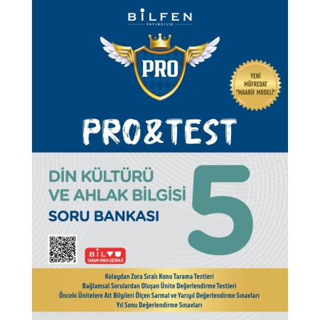 Bilfen Yayıncılık 5. Sınıf Protest Din Kültürü ve Ahlak Bilgisi Soru Bankası