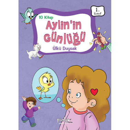 Pinokyo Yayınları Aylin'in Günlüğü 1.Sınıf (10 Kitap)